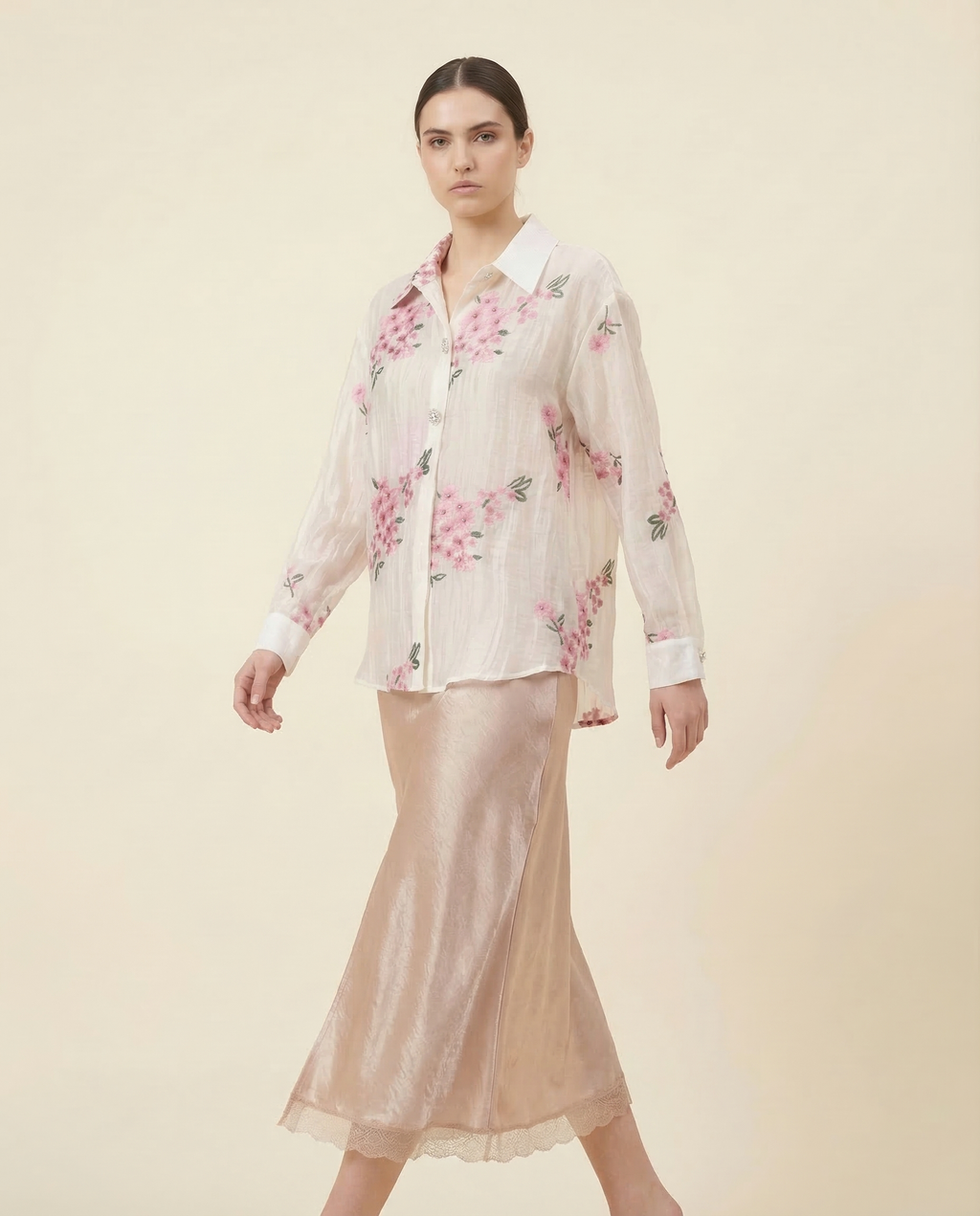 Blush Floral Co-ord Set